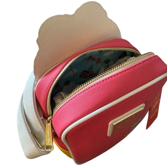 Loungefly McDonald’s Birdie the Early Bird Crossbuddies Crossbody Bag and Wallet - Picture 4 of 14